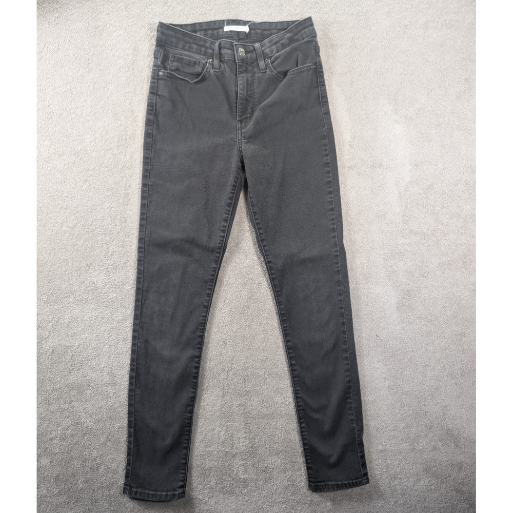 Levi's‎ Jeans Women's Size 27 27x30 Black 721 High Rise Skinny